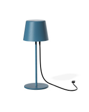 Lampka stołowa LED bez kabla PAOLA 300 w kolorze niebieskim 6 sztuk/komplet