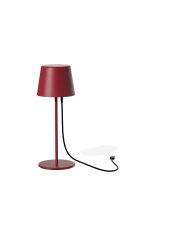 Lampka LED na akumulator PAOLA 300 rubinowy czerwony