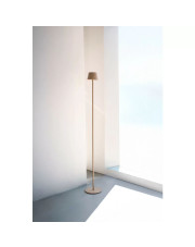 Piaskowa lampa podłogowa LED HoReCa VERLO TALI 123 cm