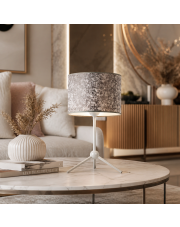 Lampka nocna trójnóg skandynawska minimalistyczna E27 ASPEN