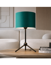 Lampka nocna tripod butelkowa zieleń ASPEN