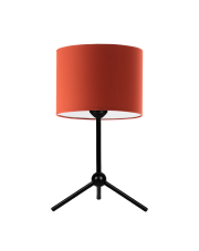 Nowoczesna lampka nocna na 3 nogach do salonu ASPEN z designerskim abażurem