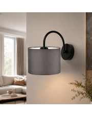 Nowoczesna lampa ścienna w neutralnym kolorze LYON kinkiet modern classic