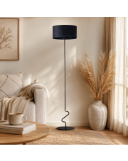 Nowoczesna lampa dekoracyjna z rattanu JERSEY BOHO lampa stojąca w stylu boho