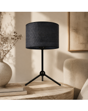 Lampka nocna boho na trójnogu ASPEN BOHO w klasycznej czerni