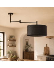 Lampa sufitowa RANGUN BOHO z regulowanym ramieniem