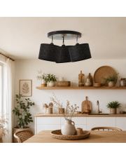 Lampa sufitowa boho do sypialni DAKOTA BOHO z regulacją kąta padania światła