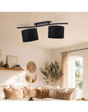 Lampa sufitowa 2-punktowa regulowana boho LIMA BOHO