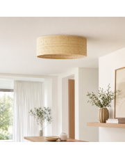 Rattanowa lampa wisząca w stylu boho DUBAJ BOHO fi - 50 cm
