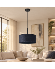 Pleciona lampa wisząca do salonu SINTRA BOHO fi - 40 cm