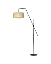 Designerska lampa podłogowa do salonu BILBAO VELUR