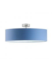 Błękitna lampa sufitowa do pokoju chłopca WENECJA fi - 60 cm - kolor niebieski