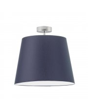 Elegancka lampa sufitowa do salonu KAIR - kolor granatowy