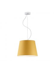Musztardowa lampa wisząca TUNIS - kolor musztardowy