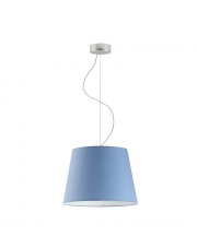 Niebieska lampa wisząca do pokoju dziecka TUNIS - kolor niebieski