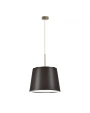 Brązowa lampa wisząca do kuchni nad stół SARI - kolor brązowy