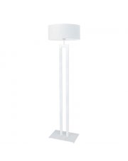 Biała lampa stojąca do salonu KALIFORNIA