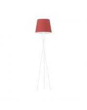 Loftowa lampa stojąca ze stożkowym abażurem TOKIO