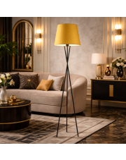 Trójnożna lampa stojąca z abażurem TOKIO