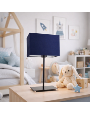 Minimalistyczna lampka nocna do pokoju dziecięcego AMALFI z geometrycznym abażurem