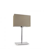Lampa nocna stołowa beżowa AMALFI