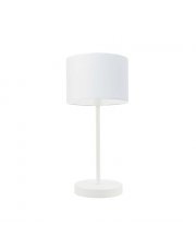 Lampka nocna biurkowa stołowa biała LED NICEA 