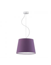 Fioletowa lampa wisząca do pokoju dziecięcego TUNIS - kolor fioletowy