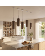 Designerska lampa wisząca do kuchni tuba spot ELBA