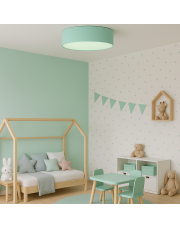 Lampa sufitowa miętowa DUBAJ fi - 50 cm