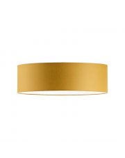 Musztardowy nowoczesny plafon LED DUBAJ fi - 60 cm