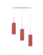 Nowoczesna lampa wisząca LED na listwie BORNEO 3-punktowa