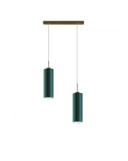 Lampa wisząca 2-punktowa złota MADERA