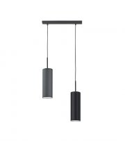 Kolorowa podwójna lampa wisząca nad stół MADERA