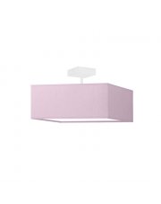 Jasnofioletowa lampa sufitowa do pokoju dziecka ALBA - kolor jasny fioletowy