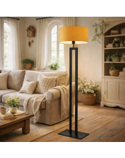 Lampa stojąca musztardowa KALIFORNIA