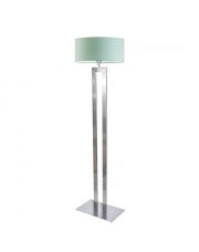 Srebrno-miętowa lampa stojąca do pokoju dziecka KALIFORNIA