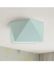 Miętowa lampa sufitowa dla dzieci KOLORADO 
