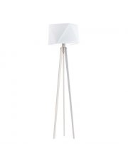 Lampa podłogowa drewniana rustykalna BOMBAJ