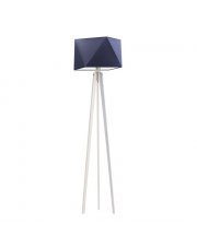 Lampa stojąca drewniany trójnóg do salonu BOMBAJ