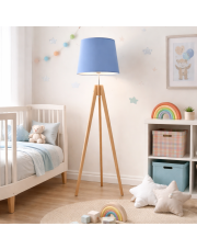 Designerska lampa podłogowa na trójnogu ARUBA do pokoju dziecięcego