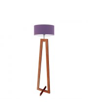 Lampa stojąca drewniana BALI 