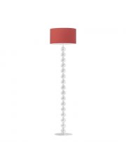 Lampa stojąca z białymi kulami przy podstawie GIZA