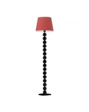 Nowoczesna lampa podłogowa z kulami białymi BANGKOK 