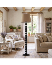 Elegancka lampa stojąca do sypialni w stylu rustykalnym BANGKOK 
