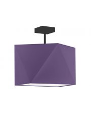 Abażurowa lampa sufitowa fioletowa TACOMA