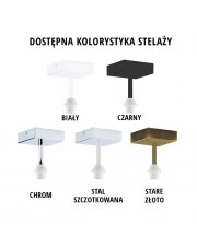 Żyrandol do pokoju chłopca niebieski TACOMA