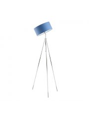 Niebieska lampa stojąca na trójnogu dziecięca MALMO