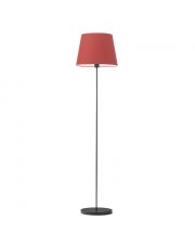 Lampa podłogowa czerwono czarna VASTO