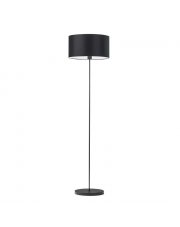 Czarna lampa stojąca do salonu WERONA