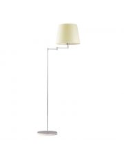 Ekskluzywna lampa stojąca do salonu ASTI z regulowanym ramieniem